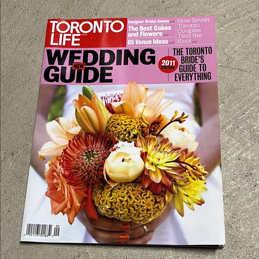 $2 Add-On Wedding Guide Toronto Life Magazine 2011 Event Planning Tips